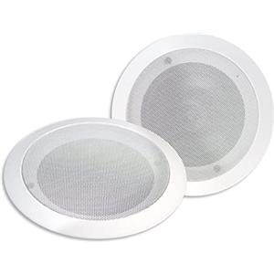 Vet Italy Vetrineinrete® Casse bluetooth amplificate da incasso per filodiffusione cassa altoparlante 20 watt per soffitto e parete woofer 5,25" M61