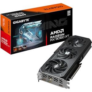 GIGABYTE Scheda grafica Radeon RX 9060 XT Gaming OC 16G, PCIe 5.0, 16GB GDDR6, GV-R9060XTGAMING OC-16GD Scheda Video