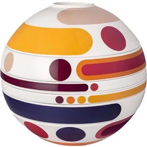 Villeroy & Boch La Boule Miami - Set di Stoviglie in Porcellana Premium per 2 Persone, 7 Pezzi, Lavabile in Lavastoviglie e Adatto per Microonde