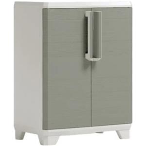 Keter Linear Wood Armadio da Esterno Basso 90x68x39 cm
