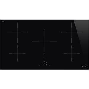 Smeg SI2951D Piano Cottura a induzione da 90 Cm 5 Zone di Cottura Nero