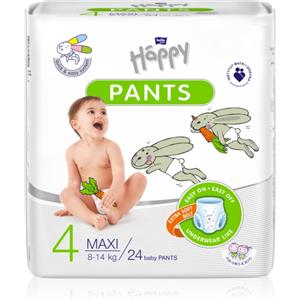 Bella Baby Happy Pants Size 4 Maxi - Pannolini a mutandina per bambini 8-14 kg, 24 pz