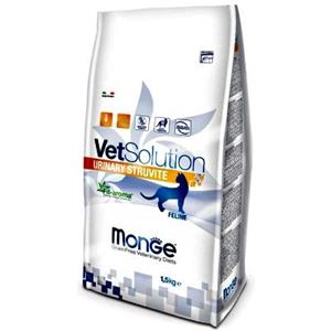 MONGE DIETA GATTO VETSOLUTION URINARY STRUVITE 1,5 KG