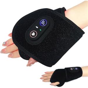 Piashow Lampada a luce rossa massaggiatore a mano, 10 W, 660 nm e 850 nm, lampada a LED rossa con 48 LED, lampada a luce rossa 3 in 1, cintura per la terapia del polso, Wrap Pad