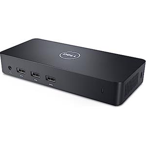 Dell Stazione di attracco Dell D3100 USB 3.0 Ultra HD Triplo video (DisplayPort, 2x HDMI, 6x USB, RJ45) Nero