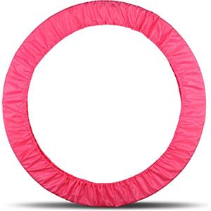DRUNA Portacerchi Custodia per Cerchio Ginnastica Ritmica Indigo | Taglia Universale 60-90 cm | Ideale per Gare e Allenamenti (Rosa)