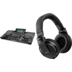 Denon DJ SC LIVE 4 - Console DJ, mixer DJ a 4 canali, streaming da Amazon Music, Wi-Fi, casse & Pioneer DJ - Cuffie Over-Ear Professionali Modello HDJ-X5 | Eccellente Qualità Sonora