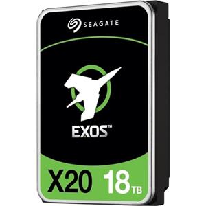 Seagate Exos X20, 18TB, 3,5 pollici SATA 6Gb/s, 7200 RPM, 2,5M MTBF, 512e e 4Kn FastFormat, disco rigido a bassa latenza con cache avanzata (ST18000NM003D)