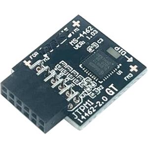 Gintai TPM2.0 Modul SPI 12Pin per MSI B450M-A Pro Max II / B460M Pro / B460M-A Pro / B460M Pro-VDH / B460M Pro-VDH WiFi serie scheda madre mit TPM2.0 (MS-4462) Modulo TPM 2.0 infineon SLB967777 0