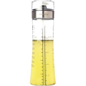 Hanseküche Shaker in vetro da 500 ml, con coperchio migliorato, lavabile in lavastoviglie (shaker)