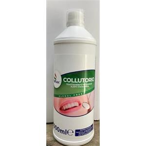Valsax Colluttorio Cloredixidina 0,20 - 6 bottiglie da 1000 ml alla Menta - Antibatterico e Antiplacca - Ideale per l'Igiene Orale Quotidiana e la Prevenzione di Carie e Alito Cattivo