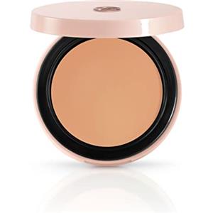 Collistar Fondotinta Compatto Crema-Polvere, n. 2 Rosa cipria, Fondotinta opacizzante waterproof, SPF 10, Texture compatta in crema, coprenza medio-alta, Per tutti i tipi di pelle, anche miste, 8 g
