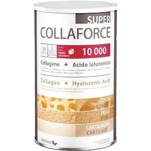Dietmed Collaforce Super 10.000 Neutro 360 g - Integratore di Collagene, Acido Ialuronico, Vitamine e Minerali