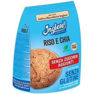 GAIA Srl Biscotti Griso e Chia Senza Zuccheri Aggiunti 200 g - Gluten Free