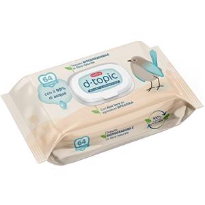 Buona D-topic Salviette Umidificate con Aloe Vera - 64 Pezzi Biodegradabili