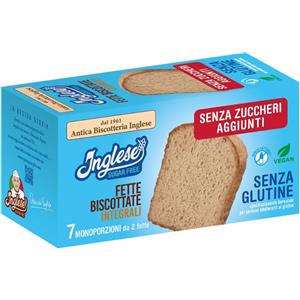 GAIA Fette Biscottate Integrali Senza Zuccheri Aggiunti - Gluten Free - 200 g