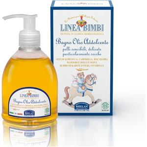 HELAN Linea Bimbi Bagno Olio Addolcente 240ml - Nutriente e Idratante per Pelli Delicate