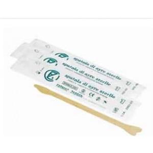 FARMAC-ZABBAN Abbassalingua Legno Sterile a Spatola Confezione da 100 Pezzi