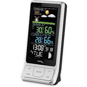 Techno Line WS6441 - Stazione meteorologica wireless colorata con trasmettitore esterno TX10-2
