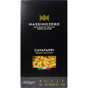 Massimo Zero Cavatappi Senza Glutine 400g - 100% Ingredienti Naturali, OGM Free, Senza Additivi