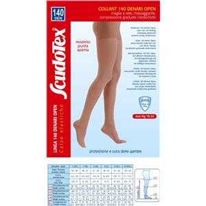 Scudotex Collant 140 Denari Open Skin