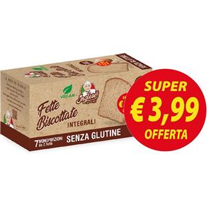 GAIA Srl Fette Biscottate Integrali Senza Glutine 200 g