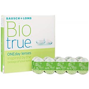 Biotrue ONEday Lenti a Contatto Giornaliere Correttive, 90 Lenti, BC 8.6 mm, DIA 14.2 mm, 0.25 Diopt