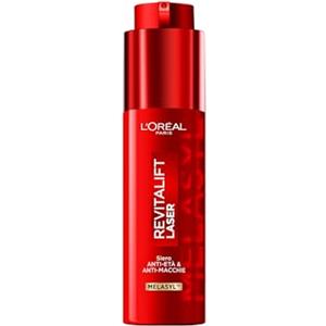 L'Oreal Paris L'Oréal Paris Siero in Crema Anti Età Tripla Azione su Rughe, Macchie e Luminosità, Con Vitamina C, Niacinamide e Melasyl, Revitalift Laser Melasyl, 50ml