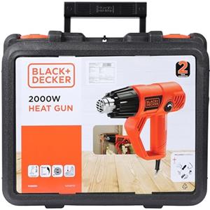 BLACK+DECKER KX2001K-QS -Pistola Termica 2.000W con Valigetta