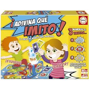 Educa - Adivina Que Imito Juego de Mesa Familiar de mímica, a Partir de 6 años, Color Variado (16987)