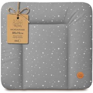 Totsy Baby Fasciatoio neonato 85 x 72 cm - materassino portatile universale lavabile e impermeabile su cassettiera lavatrice e tavolo cuscino da viaggio tappetino materasso Oeko-Tex Galassia B