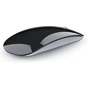 Uiosmuph U30 Mouse Wireless Bluetooth, Ricaricabile Senza Fili Silenzioso per Laptop/MacBook/Android/PC/Mac (Nero)