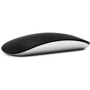 Uiosmuph U30 Mouse Wireless Bluetooth Ricaricabile (BT5.1+BT5.1+ USB) Silenzioso Senza Fili per Windows/Linux/Mac (Sabbia Nero)