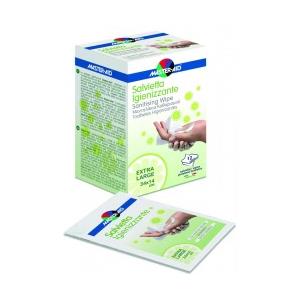 Master Aid Salvietta Igienizzante con Estratto di Limone 12 pezzi XL