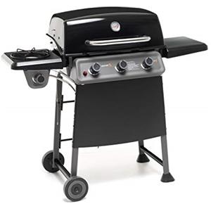 Sochef G32013 DiabloX Barbecue, Metodo di Cottura a Diffusione, Acciaio Verniciato, Nero/Grigio