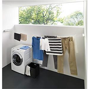 JUWEL Artweger by Rolldry 40142 - Stendibiancheria da Parete Estensibile, Lunghezza 5 x 4,2 m, asciugabiancheria con Tecnica di bloccaggio/bloccaggio/avvolgimento Automatico, Facile da Usare