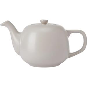 La Cafetière, Teiera classica da 2 tazze con comodo manico e beccuccio antigoccia, adatta per tè in bustine, tradizionale, facile da pulire, lavabile in lavastoviglie, 600 ml, marrone chiaro (latte)