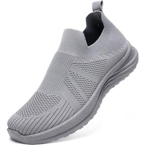 JOMIX Sneaker Uomo Slip on Scarpe Senza Lacci Sneakers Scarpe da Ginnastica Outdoor Scarpe da Trekking Jogging (Navy,40)