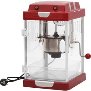 vidaXL Macchina Pop Corn 2,5 OZ Stile Cinema Contenitore Acciaio Inox Popcorn