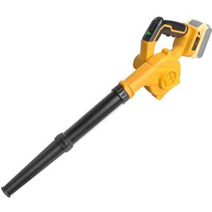 Powarobor Soffiatore Multiuso Senza Filo per Batterie Dewalt 18V,18500 RPM per Giardino Foglie, Officina Trucioli & Pulizia Polveri Industriali(senza batteria)
