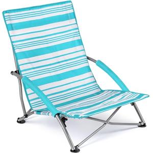 trail outdoor leisure Trail Sdraietta da Spiaggia Bassa Pieghevole, Sedia a Sdraio da Spiaggia Leggera e Portatile, Sedia da Campeggio, Picnic, Giardino, con Piedini Anti Affondamento, con Custodia