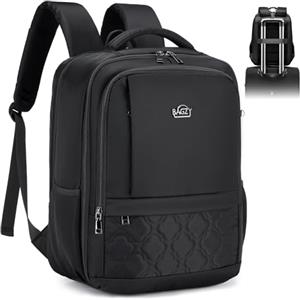 BAGZY Zaino Wizzair 40x30x20, Donna Bagaglio a Mano Zaino da Viaggio Zaini Porta pc 15.6 Pollici Impermeabile Valigia wizzair Adatto a Lavoro, Viaggi e Studenti, Nero