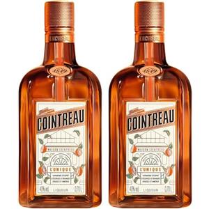 Cointreau L'Unique 70 cl - Liquore all'Arancia Triple Sec, 40% Vol (Confezione da 2)