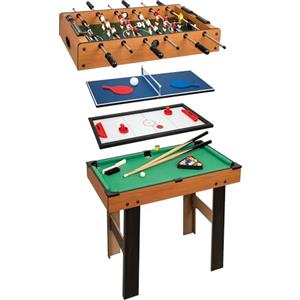 ColorBaby CB Games 85328 - Tavolo multigioco 4 in 1 con Gambe