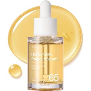 TOSOWOONG Siero Propolis Honey Glow 65% con Acido Ialuronico, Acido Kojico e Niacinamide, siero viso idratante lenitivo per pelli sensibili, tono irregolare, Effetto Glass Skin, Skincare coreana, 33ml