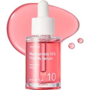 TOSOWOONG Siero Viso con Niacinamide 10%, TXA 4%, Arbutina & Acido Ialuronico, texture fresca, look uniforme & naturale, skincare coreana, 33ml