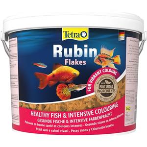 Tetra Rubin Flakes - Mangime completo in fiocchi da 10 L per una colorazione intensa dei pesci ornamentali