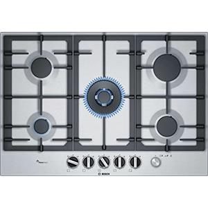 Bosch Serie 6 PCQ7A5M90 piano cottura Acciaio inossidabile Incasso Gas