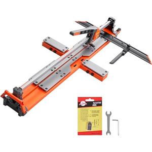 VEVOR Tagliapiastrelle Manuale 1200mm, Macchina da Taglio con Base a Molla e Guida Angolare, Disco in Carburo Tungsteno, Guida Allineamento, per Fai Da Te Piastrelle in Ceramica Pavimenti Cucine Bagni