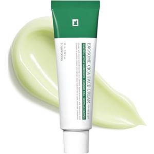 TOSOWOONG Crema Viso Exosome CICA - Crema Idratante Lenitiva per l'Uso Quotidiano, Formulata per Pelli Sensibili, Skincare Coreana dalla Texture Leggera e a Rapido Assorbimento, 50ml